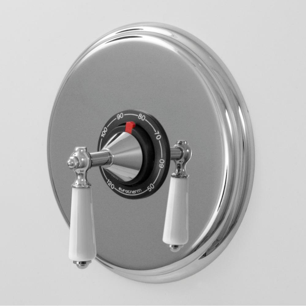 3/4'' Thermostatic Set with 9'' Plate TRIM ORLEANS CHROME .26