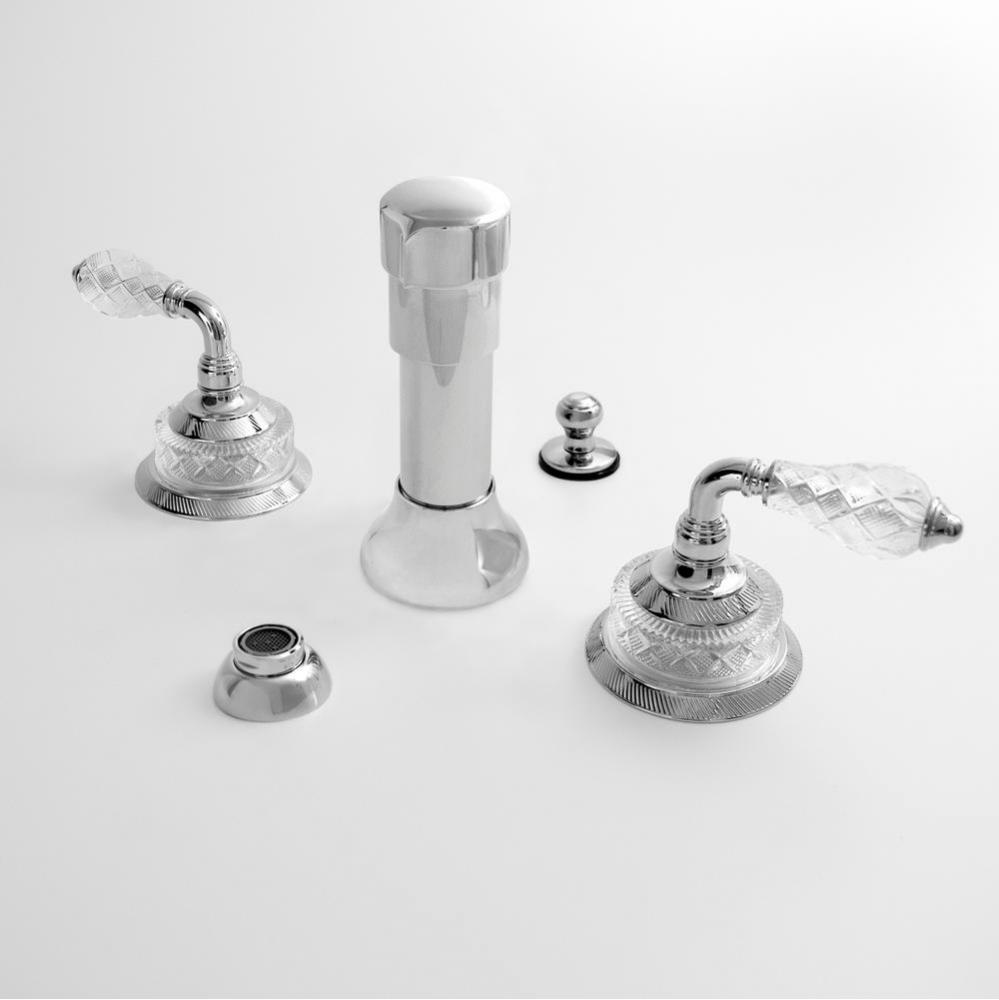 Bidet Set Complete LUXEMBOURG CHROME .26