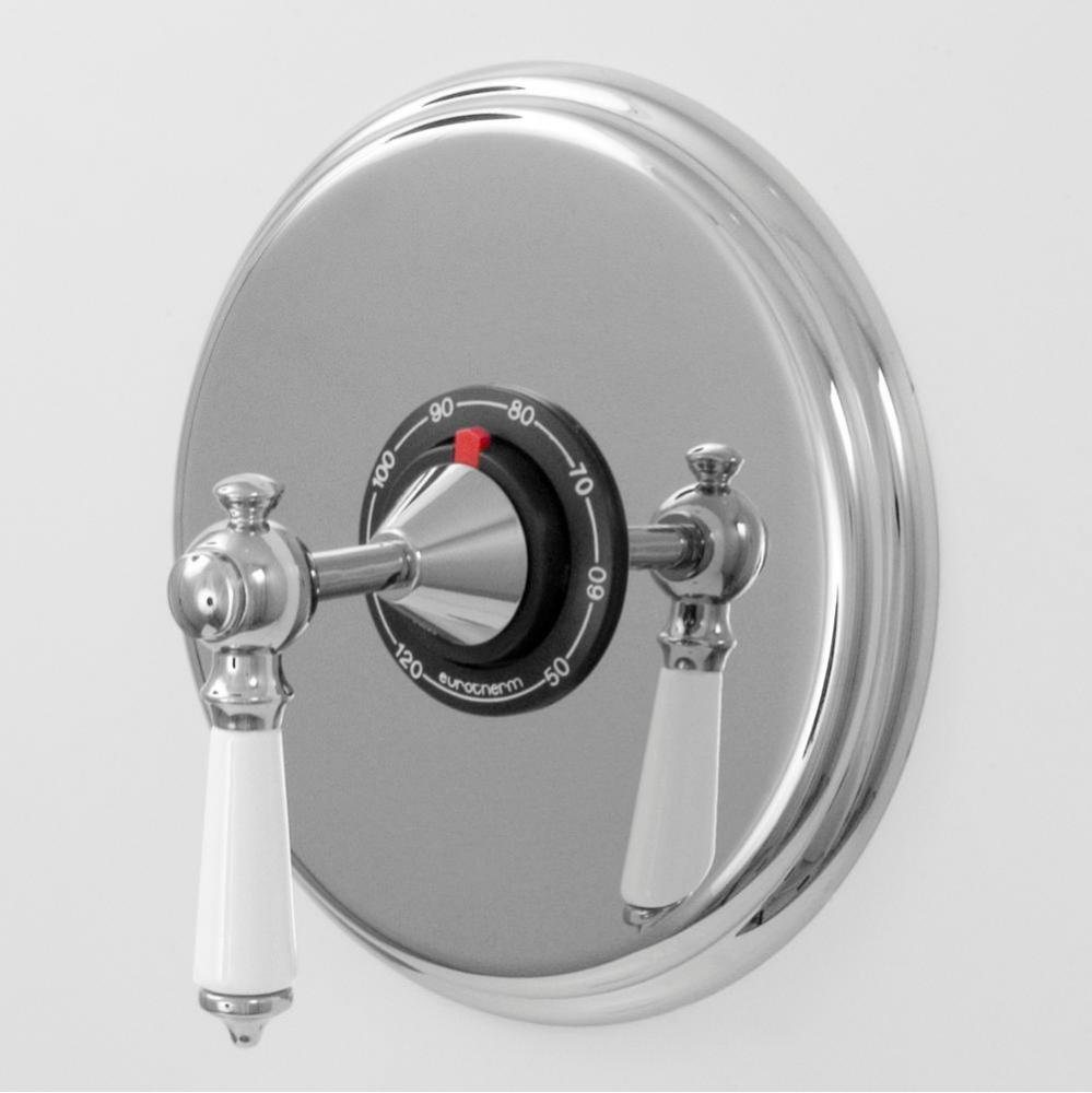 3/4'' Thermostatic Set with 9'' Plate TRIM WALDORF CHROME .26