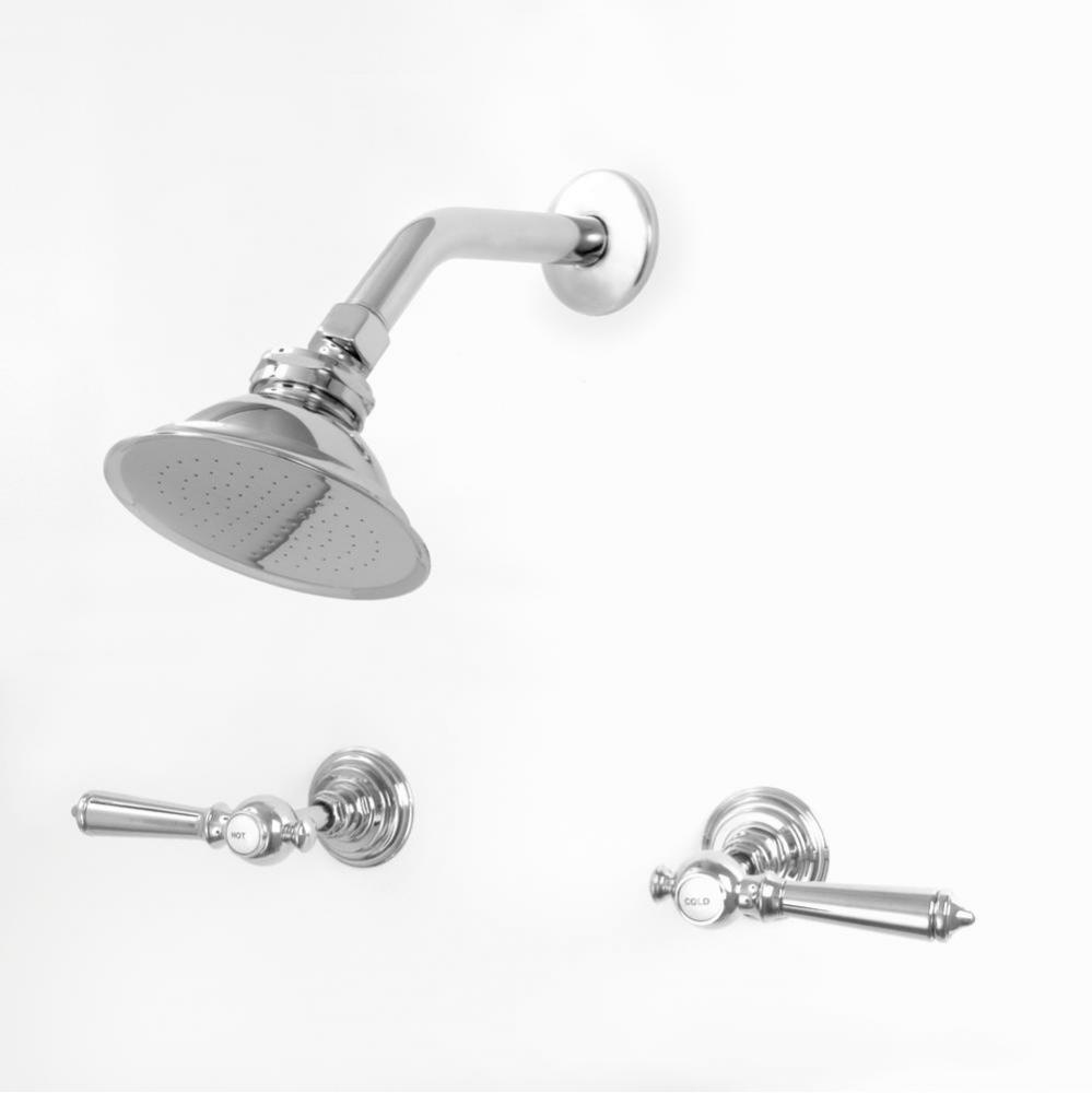 2 Valve Shower Set TRIM (Includes HAF) ASCOT CHROME .26