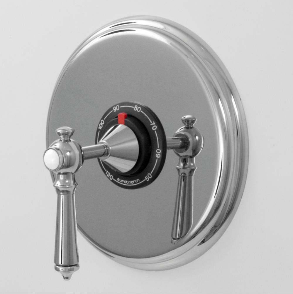 3/4'' Thermostatic Set with 9'' Plate TRIM ASCOT CHROME .26