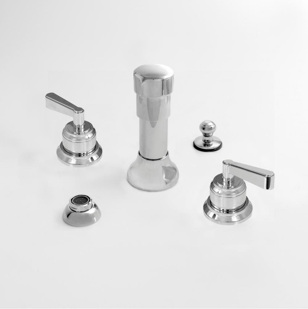 Bidet Set Complete MODERNE CHROME .26