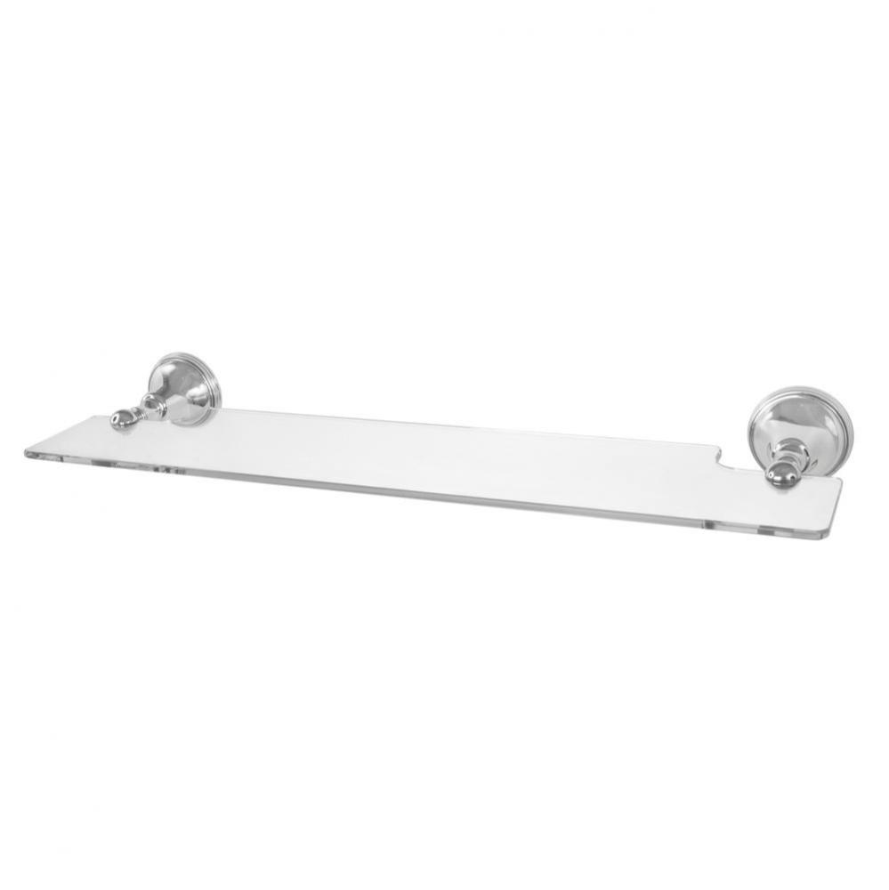 Series 01 Accessory Shelf w/brackets CHROME .26