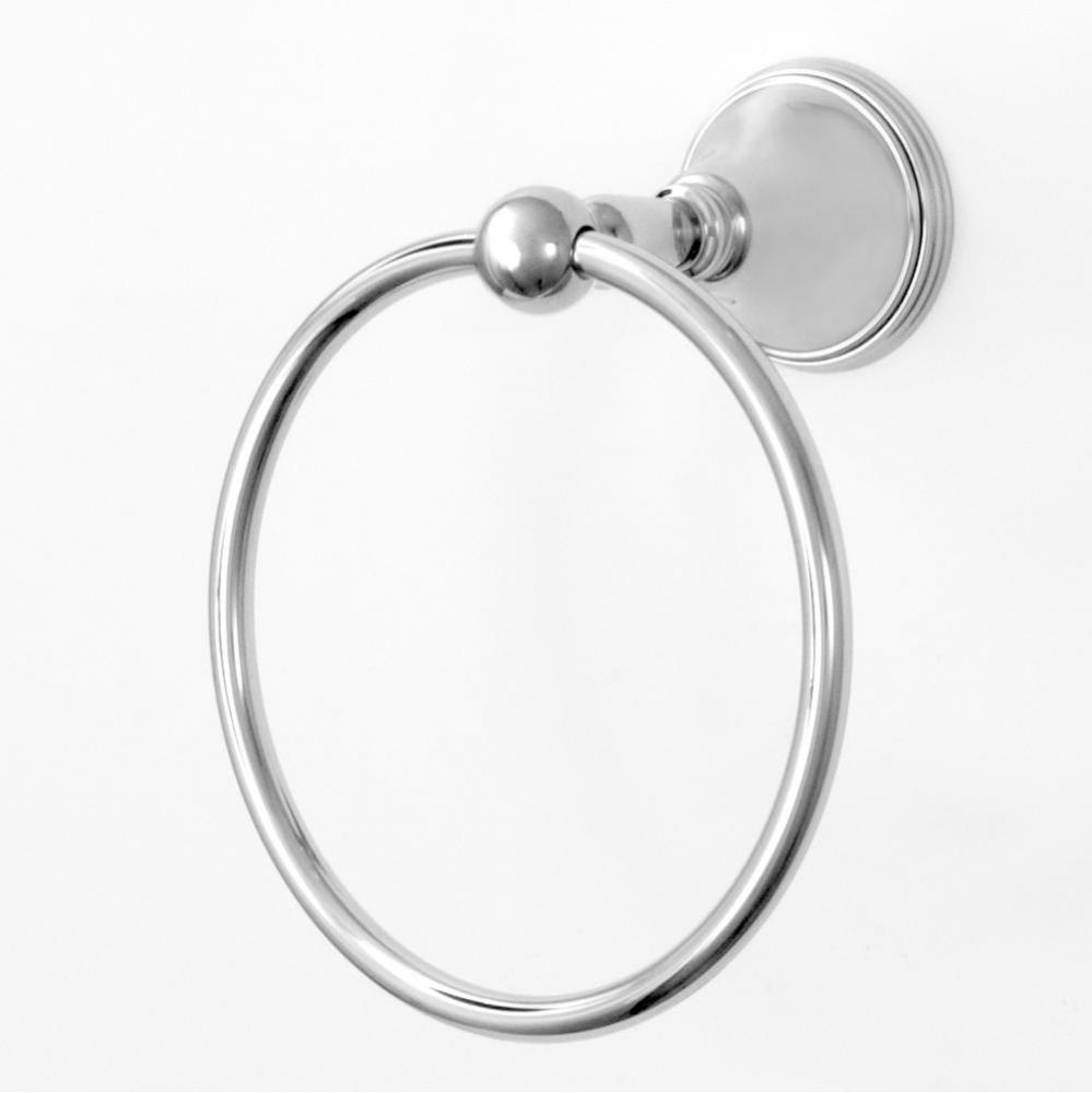 Series 01 Towel Ring w/bracket CHROME .26