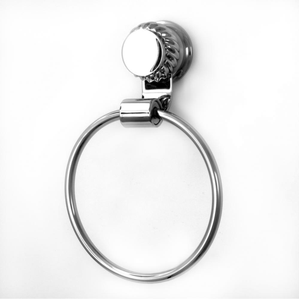 Series 06 Towel Ring w/bracket CHROME .26