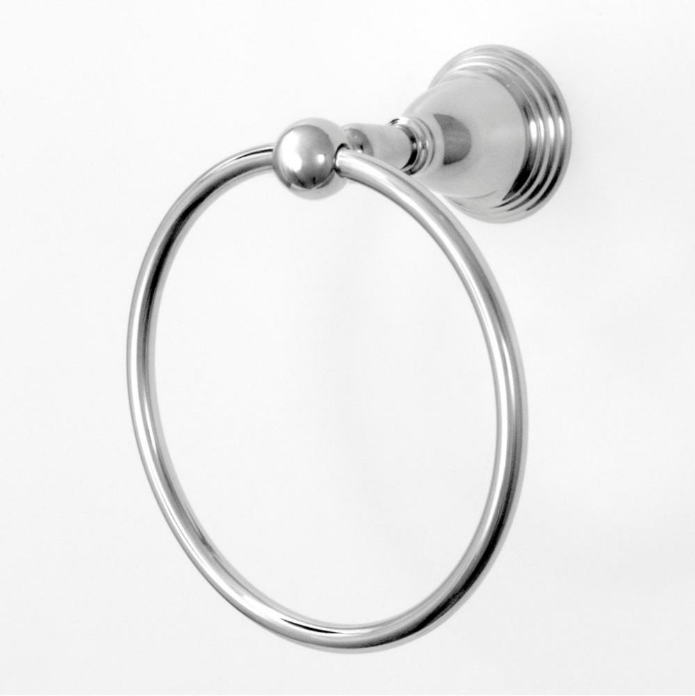 Series 08 Towel Ring w/bracket CHROME .26