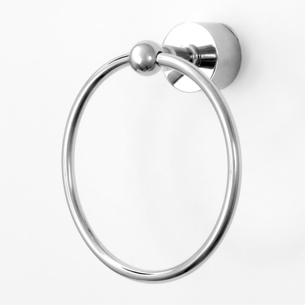 Series 09 Towel Ring w/bracket CHROME .26