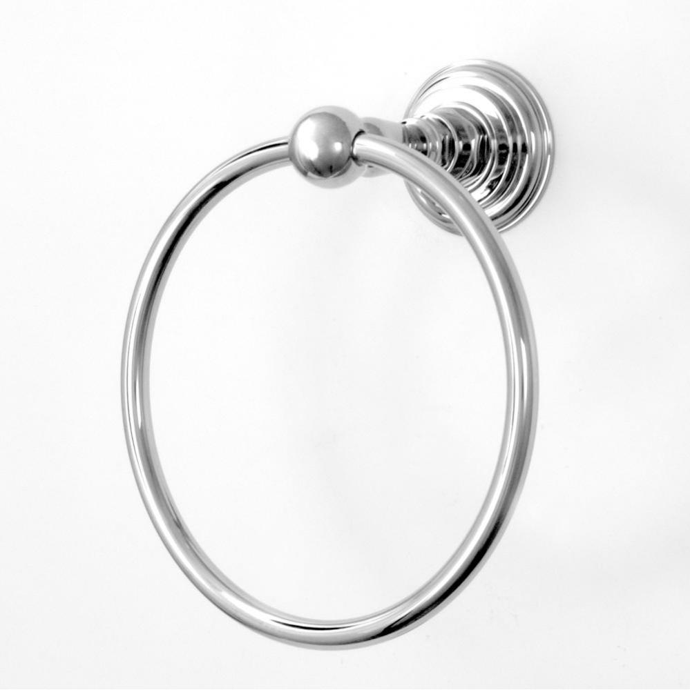 Series 18 Towel Ring w/bracket CHROME .26