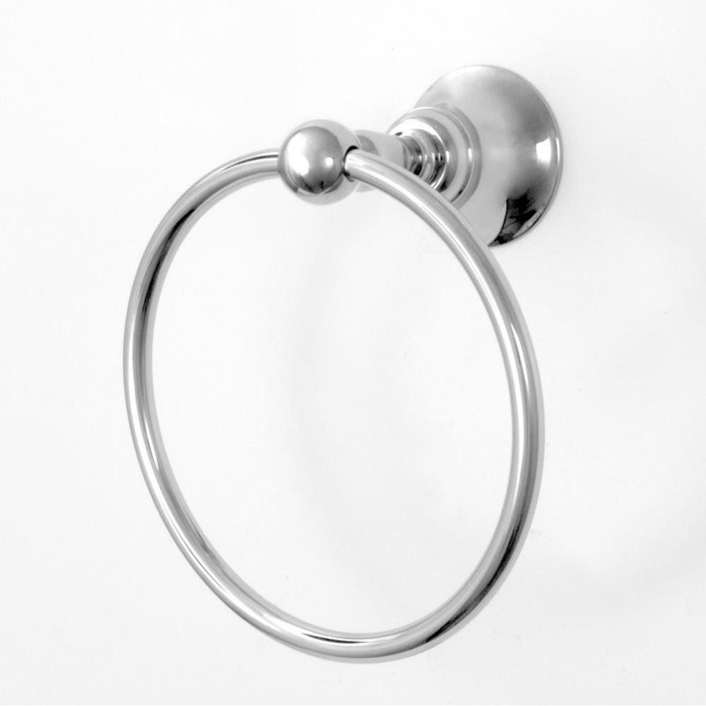 Series 25 Towel Ring w/bracket CHROME .26