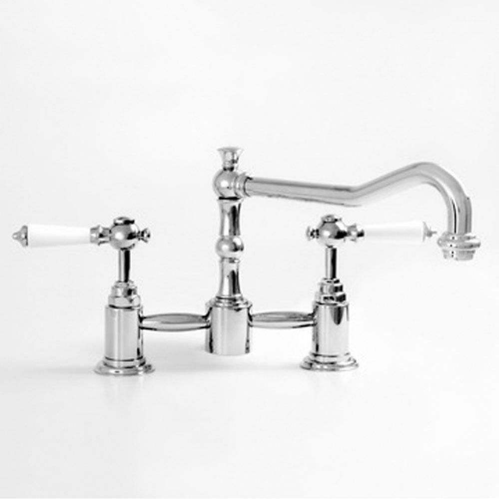 Pillar Style Kitchen Faucet W/Waldorf