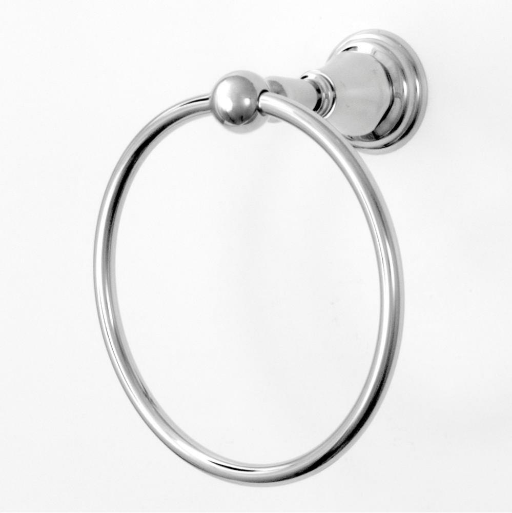 Series 35 Towel Ring w/bracket CHROME .26