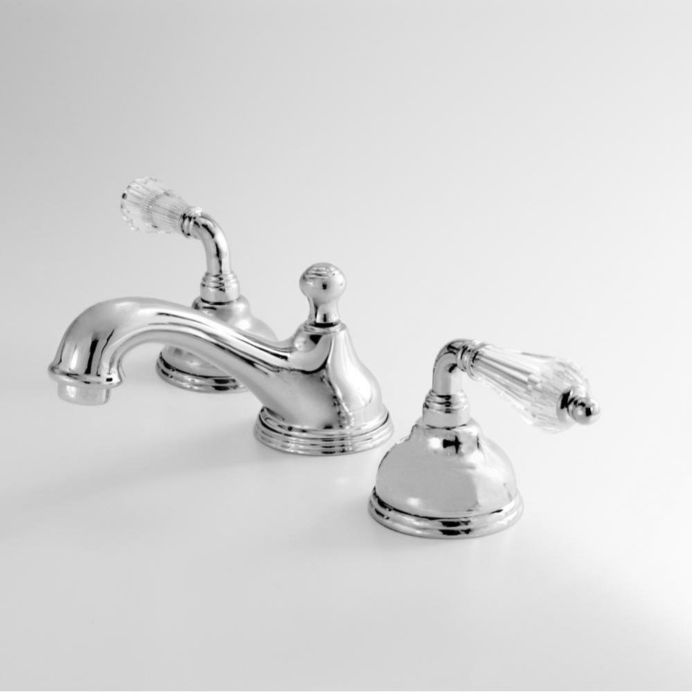 Widespread Lav Set With Lever Portofino Crystal Chrome .26