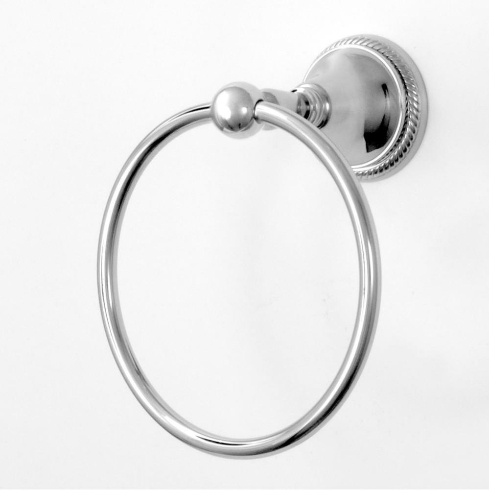 Series 44 Towel Ring w/bracket CHROME .26