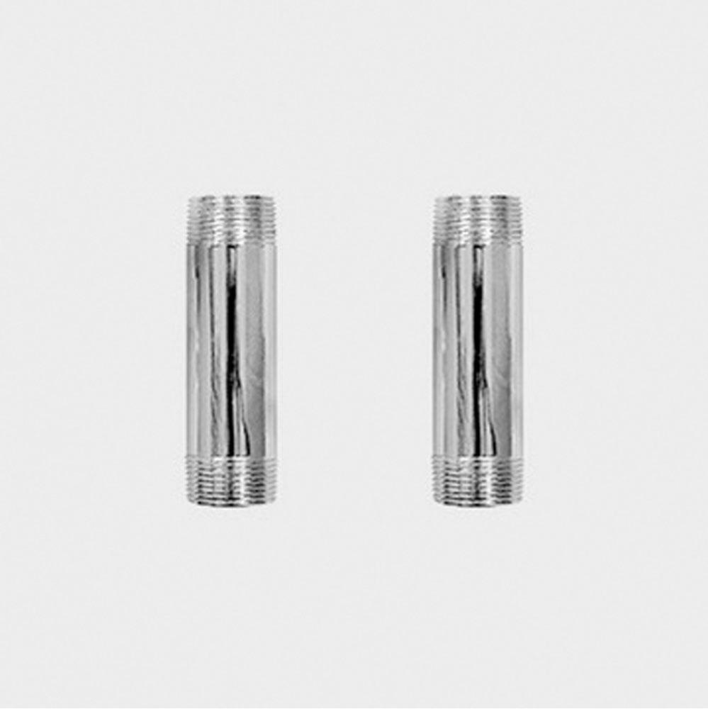 3/4'' Extension Nipples 4'' Long (Pair) CHROME .26