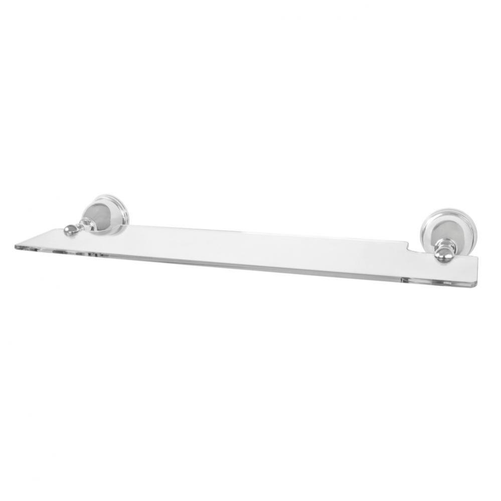 Series 81 Accessory Shelf w/brackets CHROME .26