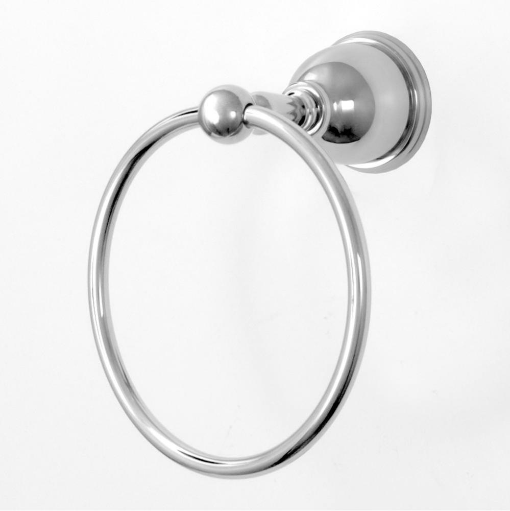 Series 81 Towel Ring w/bracket CHROME .26