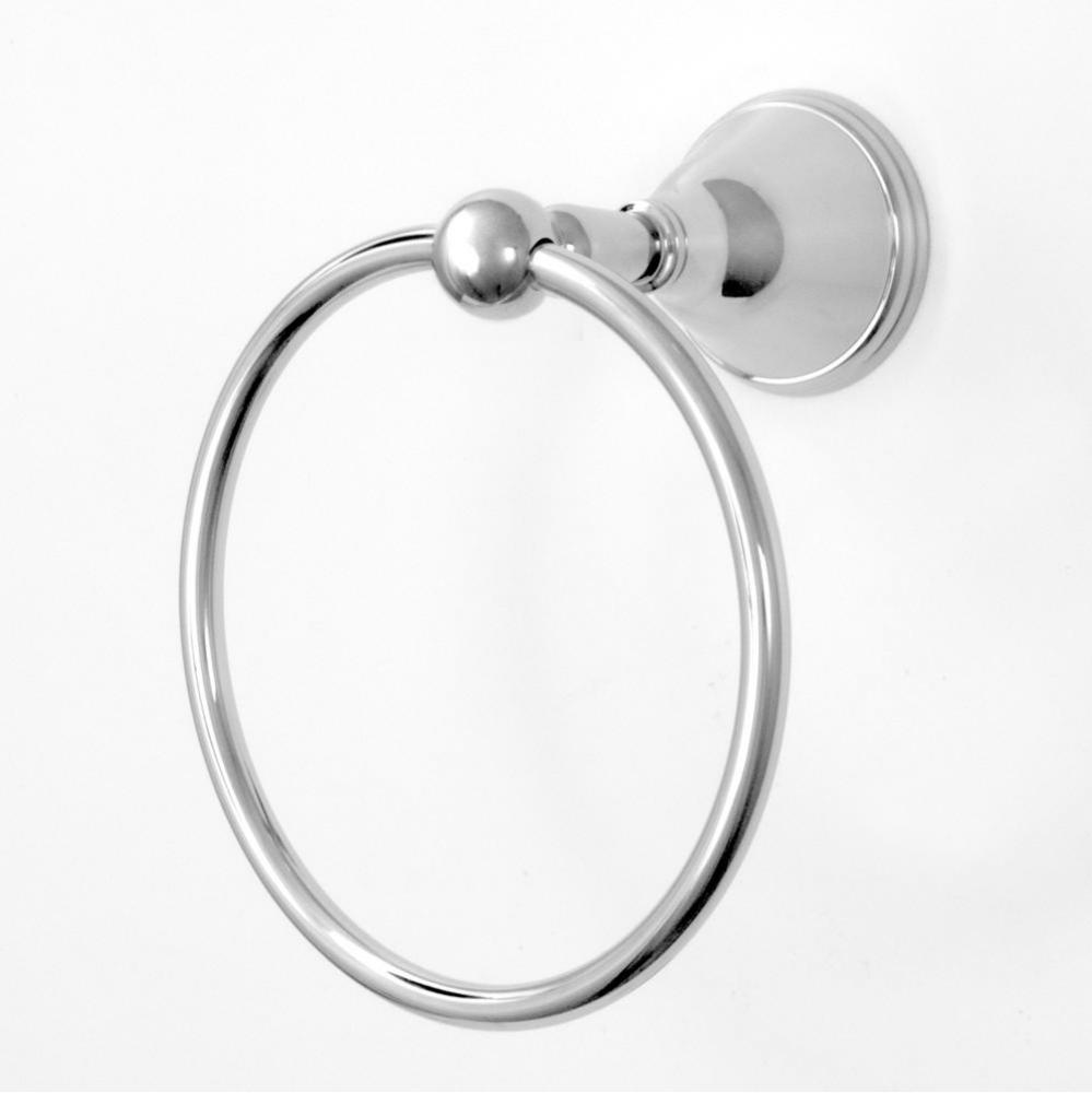 Series 82 Towel Ring w/bracket CHROME .26