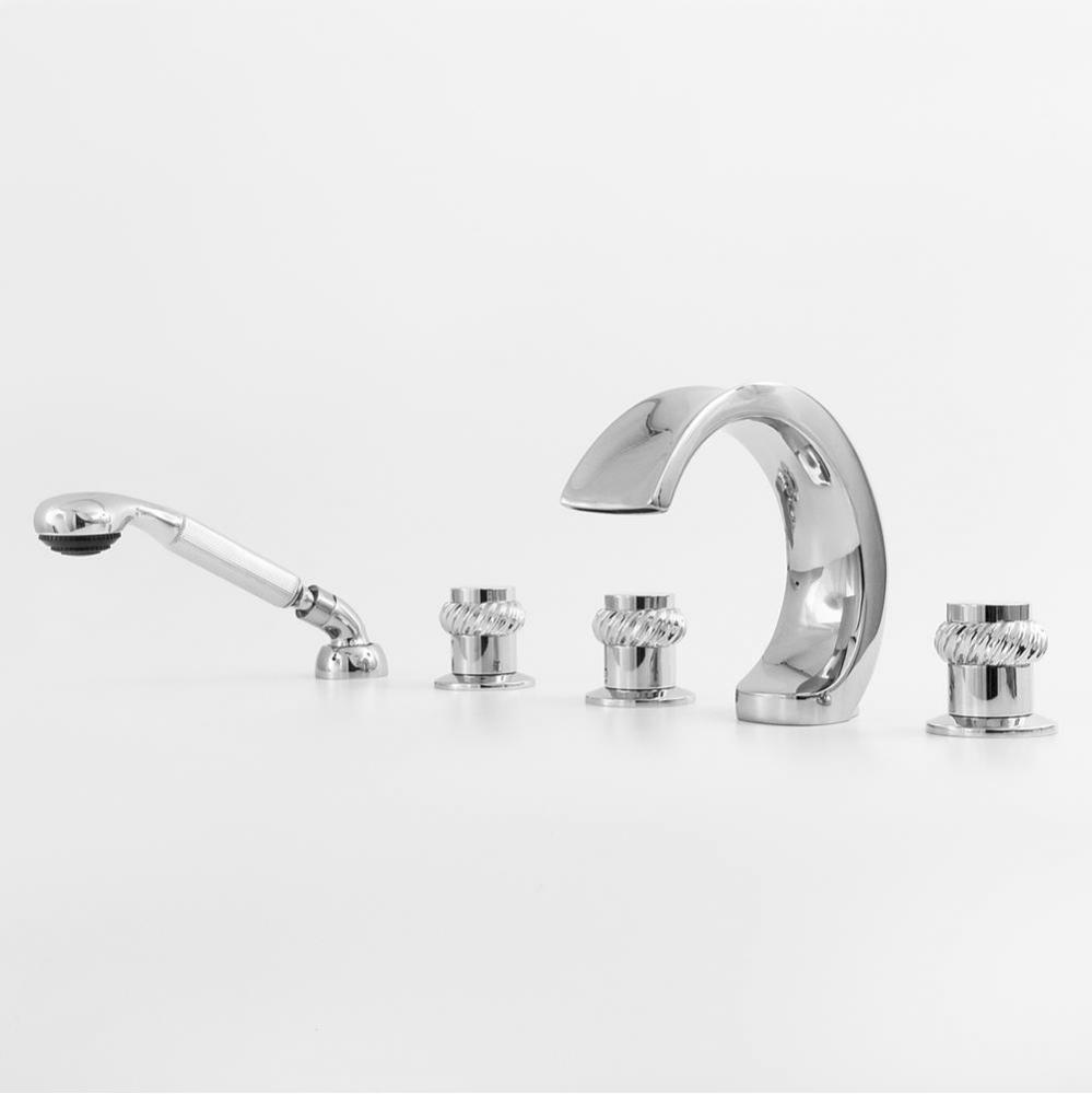900 Seville (Requires Ring Selection) Roman Tub Set With Handshower