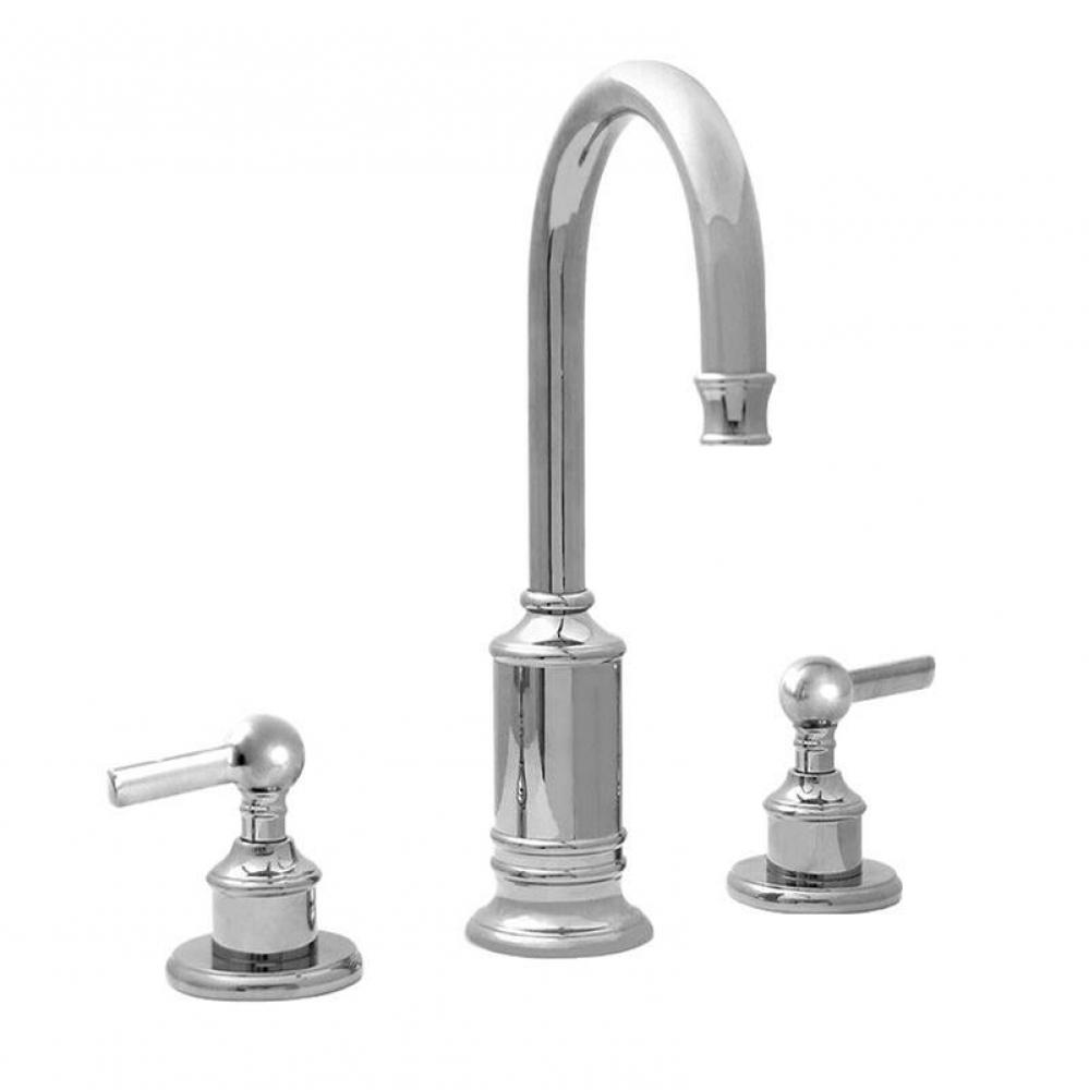 Margaux Tall Widespread Lavatory Set with 158 Lever in Polished Chrome