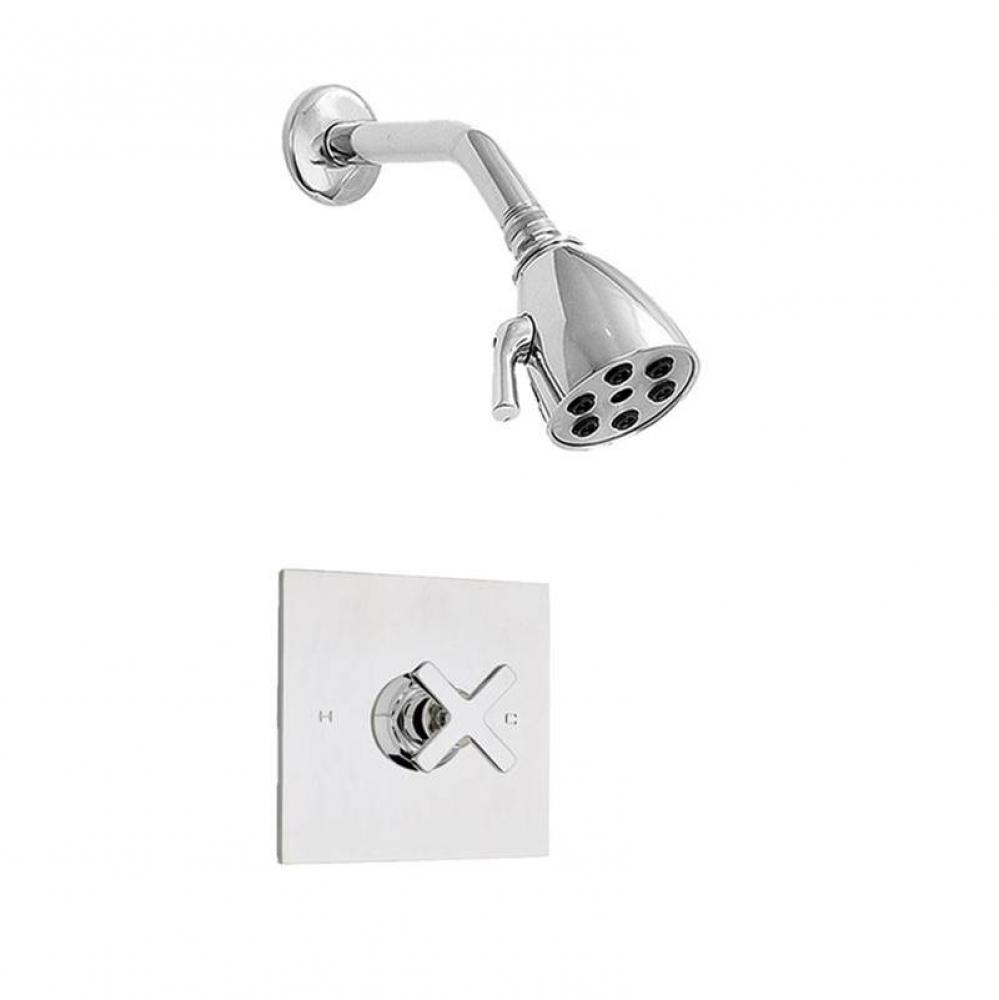 310 Tribeca-X Pressure Balanced Shower Set Complete, Chrome