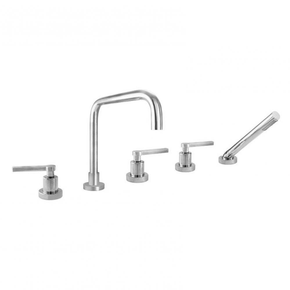 Roman Tub Set TRIM with Deckmount Handshower CARINA CHROME .26