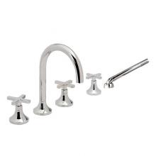 Sigma 1.129893.26 - 120 Capella-X Roman Tub Set Complete With Deckmount Handshower And Diverter