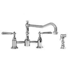Sigma 1.3559032.26 - Pillar Style Kitchen Faucet W/Sidespray W/Monte Carlo