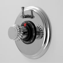 Sigma 1.001296.V1T.26 - 1/2'' Thermostatic Set, One Volume Control, TRIM SEVILLE CHROME .26