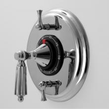 Sigma 1.004196.V2T.26 - 1/2'' Thermostatic Set, Two Volume Controls TRIM GEORGIAN CHROME .26