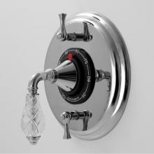 Sigma 1.006596.V2T.26 - 1/2'' Thermostatic Set, Two Volume Controls TRIM LUXEMBOURG CHROME .26