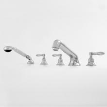 Sigma 1.152793T.26 - Roman Tub Set TRIM with Deckmount Handshower HUNTINGTON CHROME .26