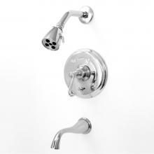 Sigma 1.201368T.26 - Pressure Balanced Tub & Shower Set Trim (Includes Haf And Wall Tub Spout) Hampshire Chrome .26