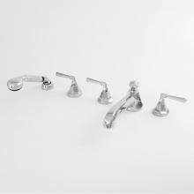 Sigma 1.301093T.26 - Roman Tub Set TRIM with Deckmount Handshower WINDHAM CHROME .26