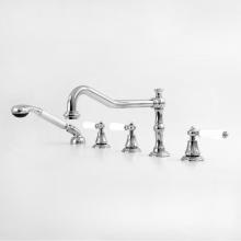 Sigma 1.355793T.26 - Roman Tub Set TRIM with Deckmount Handshower ORLEANS CHROME .26