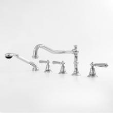 Sigma 1.355993T.26 - Roman Tub Set TRIM with Deckmount Handshower MONTE CARLO CHROME .26