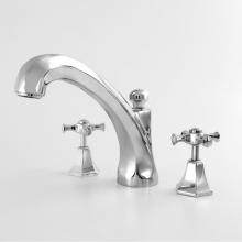 Sigma 1.727577T.26 - Roman Tub Set TRIM MALLORCA CHROME .26