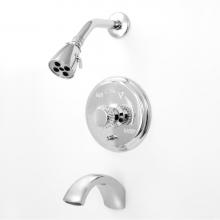 Sigma 1.901268T.26 - Pressure Balanced Tub & Shower Set Trim (Includes Haf And Wall Tub Spout) Seville Chrome .26