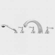 Sigma 1.324593T.26 - Roman Tub Set TRIM with Deckmount Handshower DEVON CHROME .26