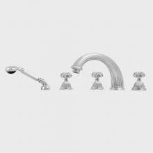 Sigma 1.324093T.26 - Roman Tub Set TRIM with Deckmount Handshower MADISON ELITE CHROME .26