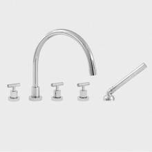 Sigma 1.345093T.26 - Roman Tub Set TRIM with Deckmount Handshower CERES II CHROME .26