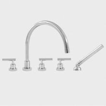 Sigma 1.344993T.26 - Roman Tub Set TRIM with Deckmount Handshower POLARIS II CHROME .26