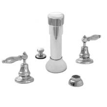 Sigma 7.0048690.26 - Bidet Set Complete with 486 Finial Lever in Polished Chrome