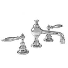 Sigma 7.5446608.26 - St. Julien Widespread Lavatory Set with 466 Finial Lever in Polished Chrome