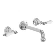 Sigma 7.5548507T.26 - Rutherford Wall/Vessel Lavatory Trim with 485 Porcelain Lever in Polished Chrome