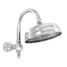 Sigma 78.10.520.23 - 8'' Rainhead w/Arched Shower Arm in Brushed Bronze PVD