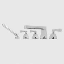 Sigma 1.196093T.26 - Roman Tub Set TRIM with Deckmount Handshower HARLOW CHROME .26