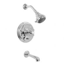 Sigma 1.187868FT.26 - Pressure Balanced Tub & Shower Set Trim (Includes Haf And Wall Tub Spout) Sussex Chrome .26