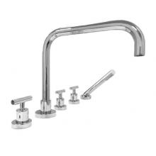 Sigma 1.445093T.26 - Roman Tub Set TRIM with Deckmount Handshower CERES II CHROME .26