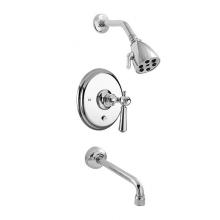 Sigma 1.276168T.26 - Pressure Balanced Deluxe Tub & Shower Set Trim (Includes Haf And Wall Tub Spout) Tremont Chrom