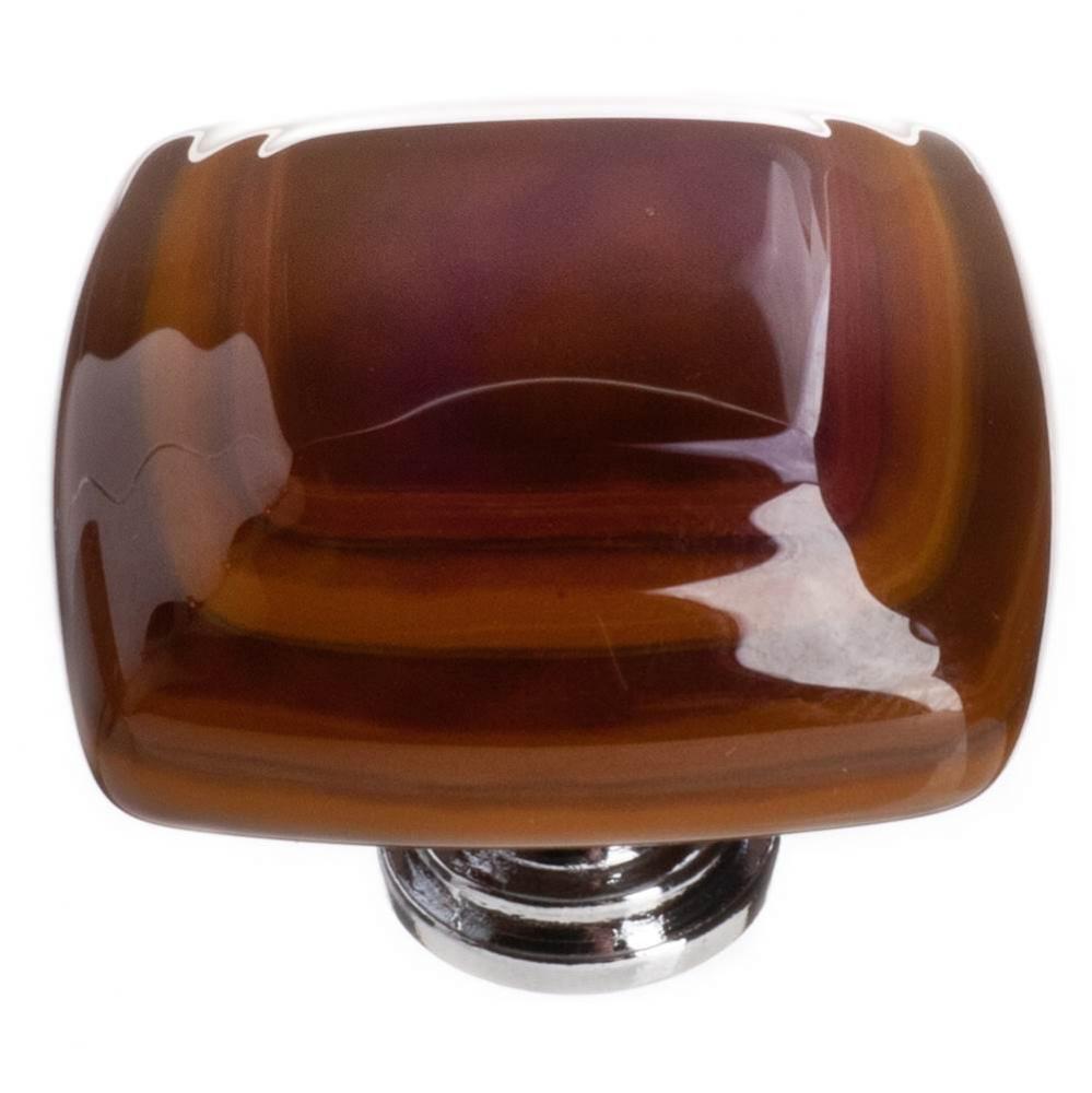 Stratum Woodland & Umber Knob With Oil Rubbed Bronze Base